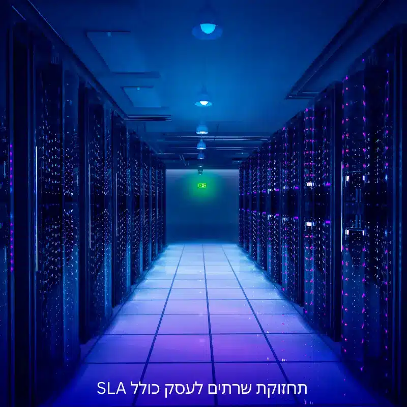 חדר שרתים יציב ומאובטח – תשתית שחייבת תחזוקה רציפה תחת SLA