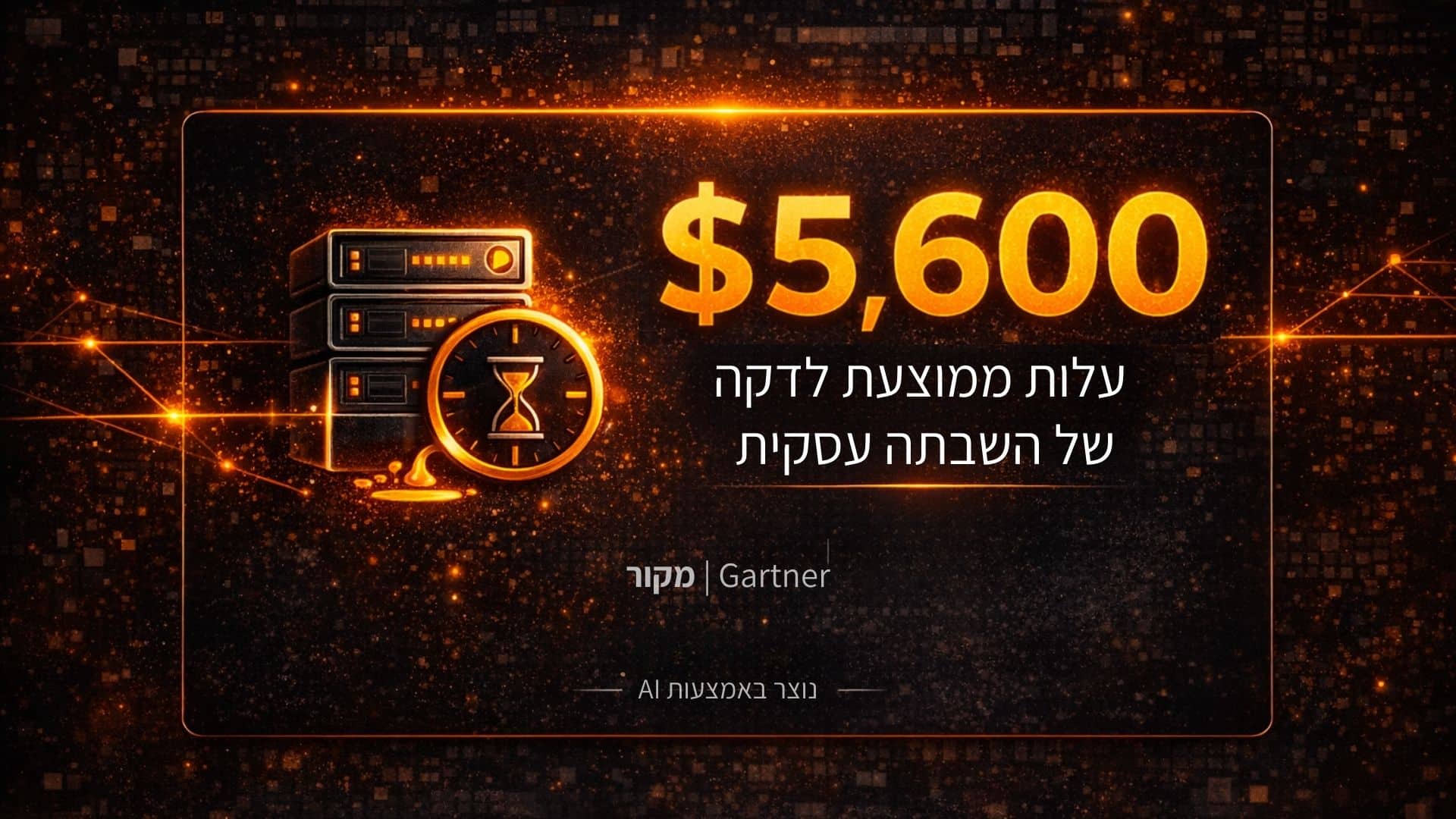 עלות השבתה עסקית ובחירת פתרונות AI נכונים, IT-START
